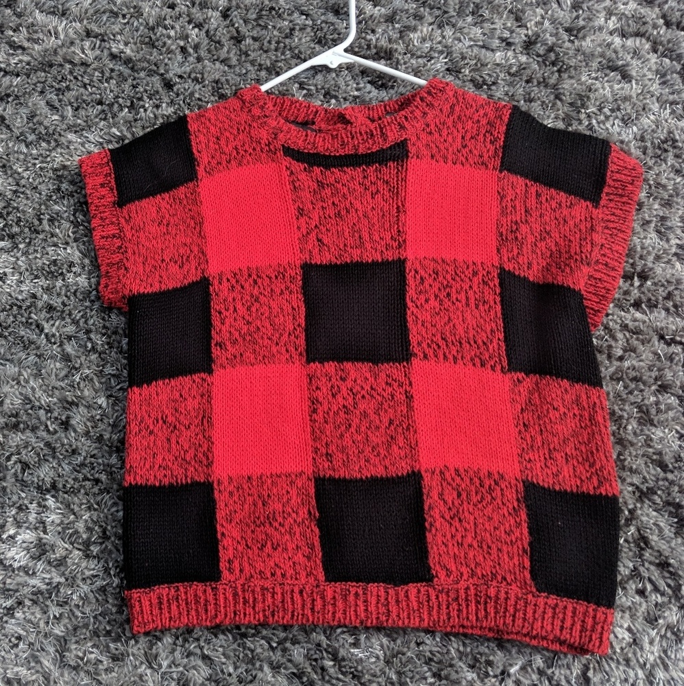 ❌ Vintage buffalo plaid sweater - Picture 1 of 5